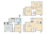 【間取り図】3SLDK
