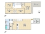 【間取り図】2号棟　3SLDK+2WIC+SIC+床下収納