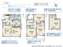 【間取り図】3LDK+ロフト+床下収納
