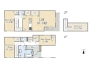 【間取り図】
2号棟　2SLDK+小屋裏収納+ビルトインガレージ