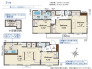 【間取り図】4LDK+小屋裏収納+カースペース