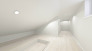 【内観イメージパース：小屋裏収納】
※イメージ画像と実際の物件とは異なる場合がございます。