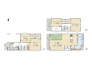 【間取り図】2LDK+2S+4WIC+SIC+Pantry+ビルトインガレージ
