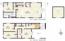 【間取り図】
2LDK+2S+WIC+Pantry+カースペース
