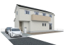 【建物完成イメージパース：4号棟】