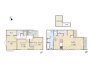 【間取り図】
2SLDK+WIC+Pantry+小屋裏収納+カースペース2台分
