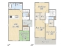 【2号地　参考プラン】
Plan：4LDK+3WIC+カースペース2台
建物参考価格：1903万円
建物面積：97.29㎡
