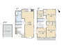 【間取り図】3SLDK+小屋裏収納+ビルトインガレージ
