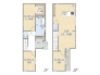 【2階建て　参考プラン】
Plan：3LDK+WIC+カースペース
建物面積：85㎡
建物参考価格：2300万円｜設計・外溝・地盤改良費は別途かかります。