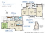 【間取り図】4LDK+FCL+小屋裏収納+カースペース

