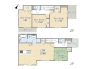 【2号地　参考プラン】
Plan：4LDK+WIC+WideBalcony+カースペース
建物参考価格：1500万円
建物面積：99.36㎡
