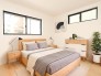 【Room：2号棟】
本画像はCGで作成しており、実際に現地に家具は配置しておりません。また、価格に家具は含まれません。
