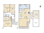 2号棟 【間取り図】3LDK+WIC+Loft+カースペース2台