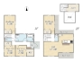 【間取り図】
2LDK+2S+WIC+Loft+カースペース2台