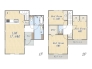 【1号地　参考プラン】
Plan：3LDK+WIC+カースペース2台
建物参考価格：1903万円
建物面積：94㎡
