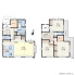 【間取り図】
3LDK+WIC+SIC+Pantry+小屋裏収納+カースペース