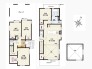 2号棟 【間取り図】
3LDK+WIC+Pantry+カースペース