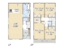 【参考プラン：1号地】
 Plan：4LDK+WIC+カースペース
建物参考価格：1203万円／建物面積：97㎡
