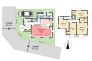 【間取り図】4LDK+WIC+Pantry+カースペース