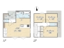 【参考プラン】Plan：3LDK+SIC+カースペース｜建物参考価格：2200万円｜建物面積：75.14㎡