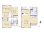 1号棟 【間取り図】
2LDK+2S+WIC