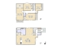 4号棟 【間取り図】
2LDK+2S+WIC+Pantry