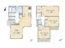 【間取り図】
3LDK+WIC+小屋裏収納+カースペース
