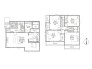 【間取り図】
4LDK+WIC+SIC+Pantry+カースペース2台