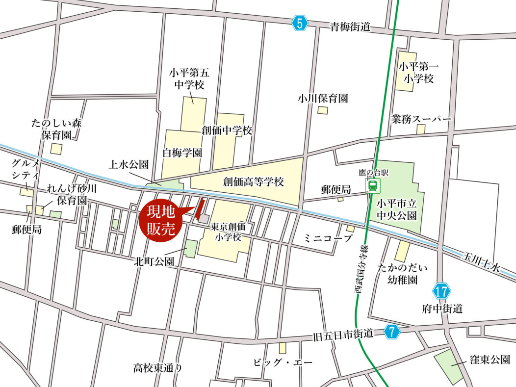 【現地案内図】