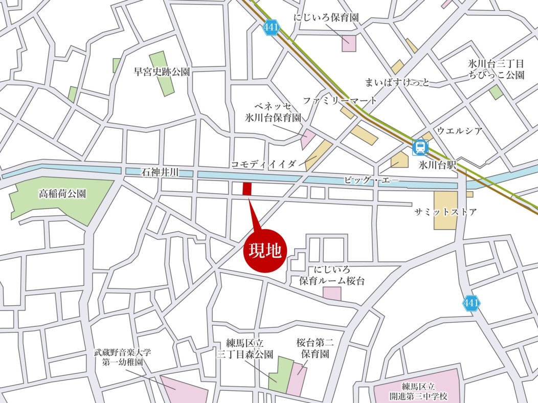 【現地案内図】