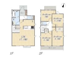 【Plan】4LDK+Pantry
