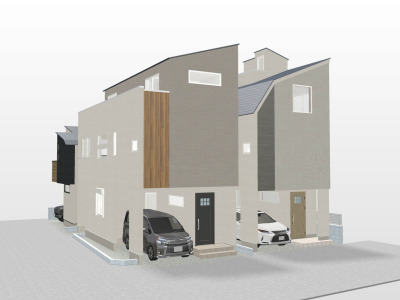 【建物完成イメージパース】
※イメージ画像と実際の物件とは異なる場合がございます。 【建物完成イメージパース】
※イメージ画像と実際の物件とは異なる場合がございます。