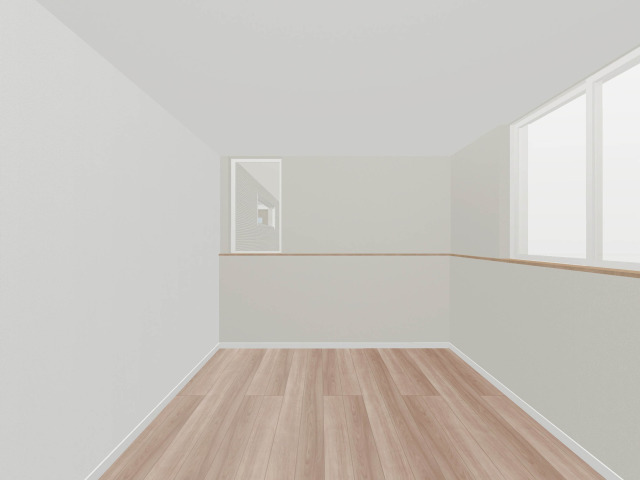 【建物完成イメージパース:A号棟Room】