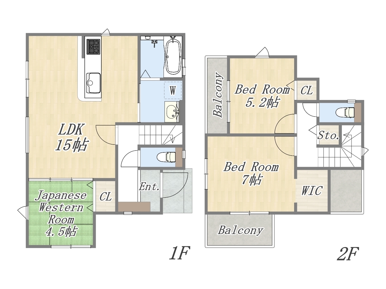 区画図・間取り図