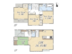 【2号棟】4LDK+カースペース