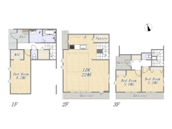 【2号棟】3LDK+WIC