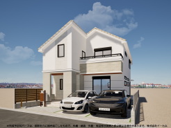 【建物完成イメージパース】
※イメージ画像と実際の物件とは異なる場合がございます。