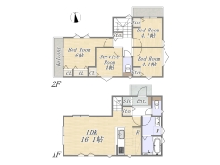 【2号棟】2SLDK+SIC(可変型)