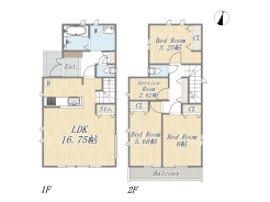 【S号棟】3SLDK+カースペース2台可