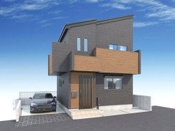 【建物完成イメージパース】
※イメージ画像と実際の物件とは異なる場合がございます。