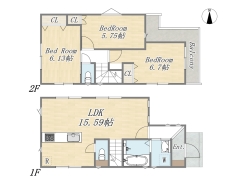 【3号棟】3LDK+カースペース