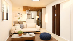 【内観イメージパース】
※イメージ画像と実際の物件とは異なる場合がございます。