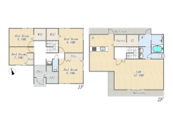 【参考プラン】
建物参考価格:3700万円/建物面積:157.33平米