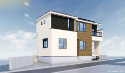 【建物完成イメージパース】
※イメージ画像と実際の物件とは異なる場合がございます。