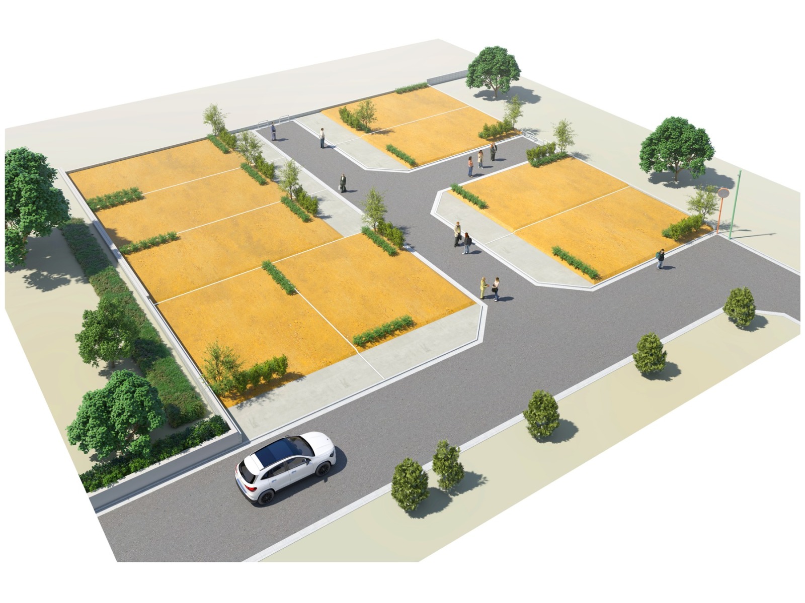 三鷹市北野3丁目9-33付近 建築条件付き売地 全9区画画像