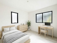 【Room:5.1帖】
本画像はCGで作成しており、実際に現地に家具は配置しておりません。また、価格に家具は含まれません。