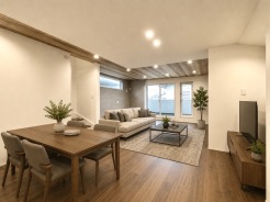 【LDK:22帖】
本画像はCGで作成しており、実際に現地に家具は配置しておりません。また、価格に家具は含まれません。