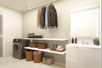 建売プラン例:Wash Room