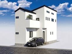 【イメージパース:2階建て】
建物参考価格:2300万円|設計・外溝・地盤改良費は別途かかります。
※イメージ画像と実際の物件とは異なる場合がございます。