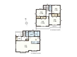 【間取り図】 I号棟 4LDK+カースペース2台可